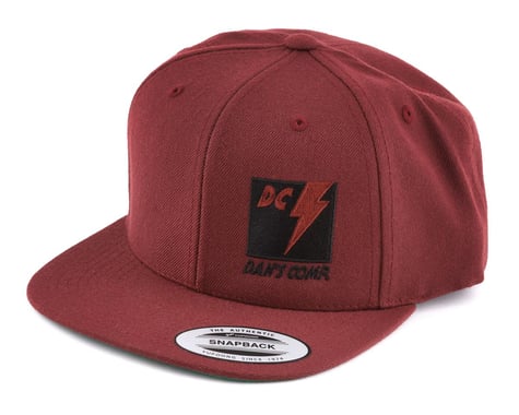 Dan's Comp Classic Snapback Hat (Maroon) (One Size Fits Most)